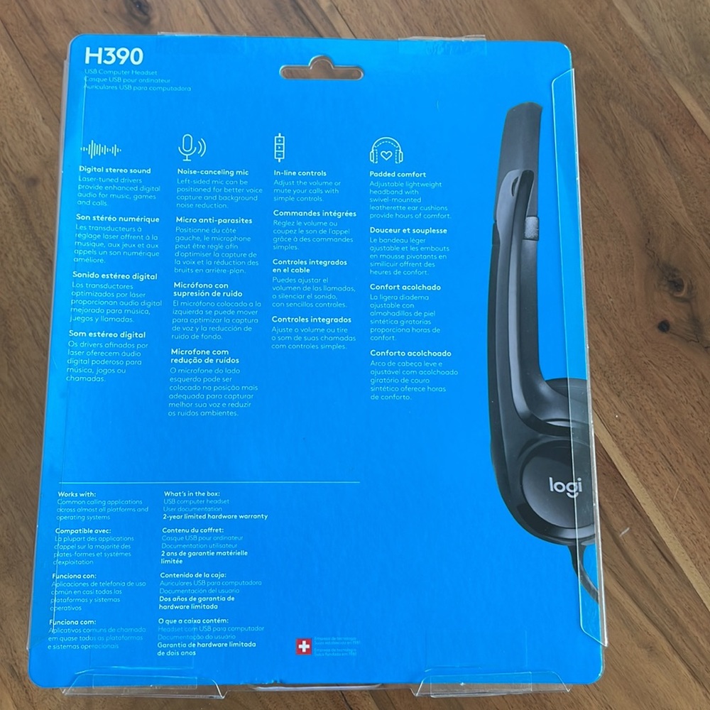 Logitech H390 USB computer headset - Picture 2 of 2